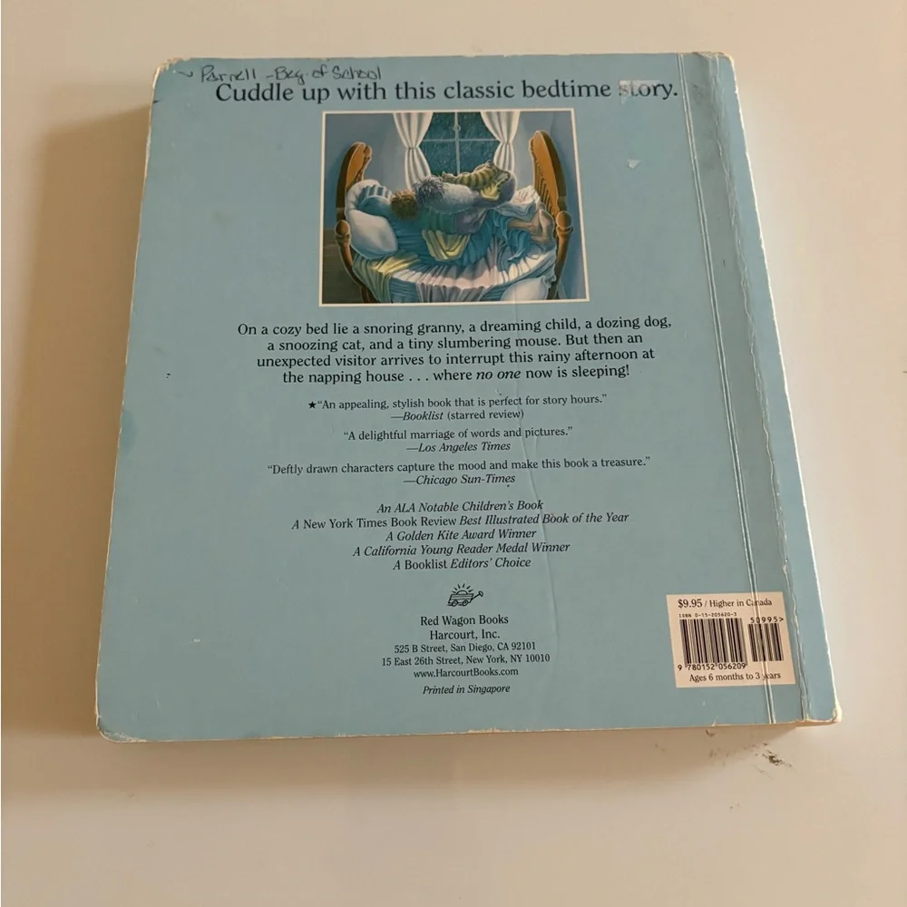 The Napping House Book by Audrey Wood